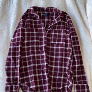 Abercrombie & Fitch soft boyfriend flannel